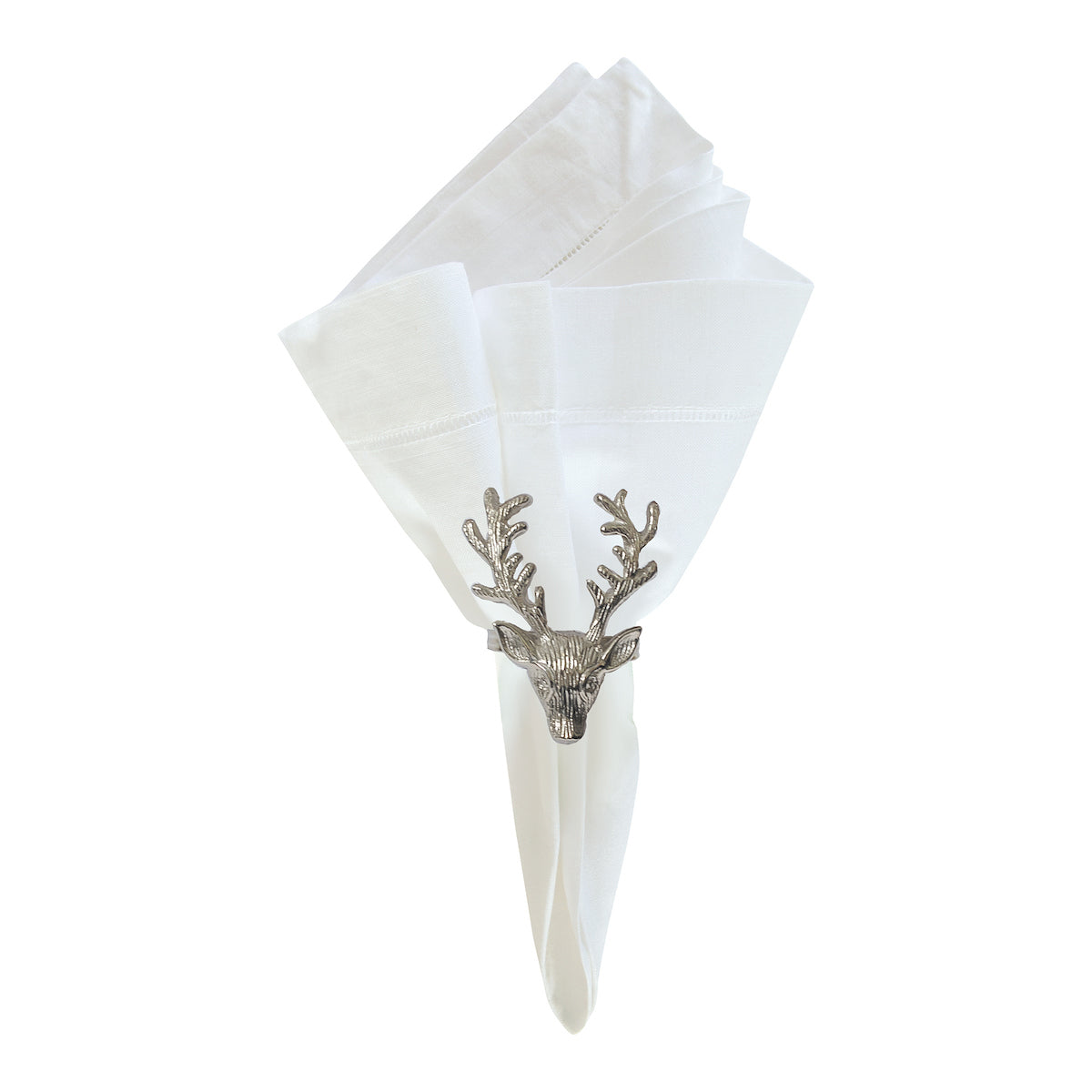 Silver Stag Napkin Ring