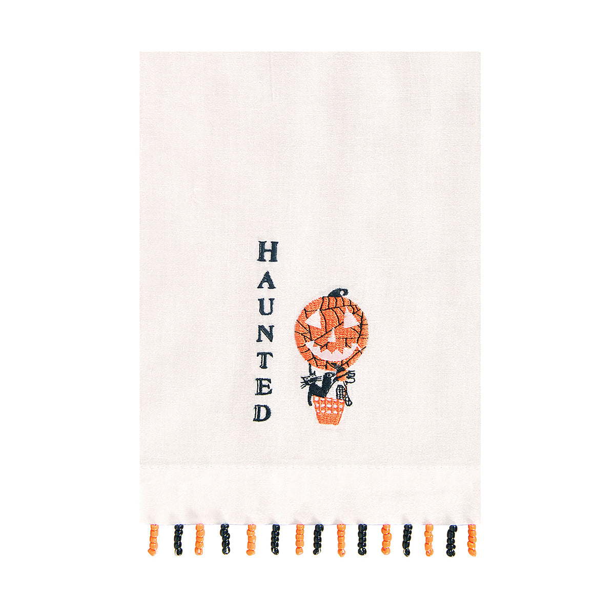 Haunted Pumpkin Guest Towel