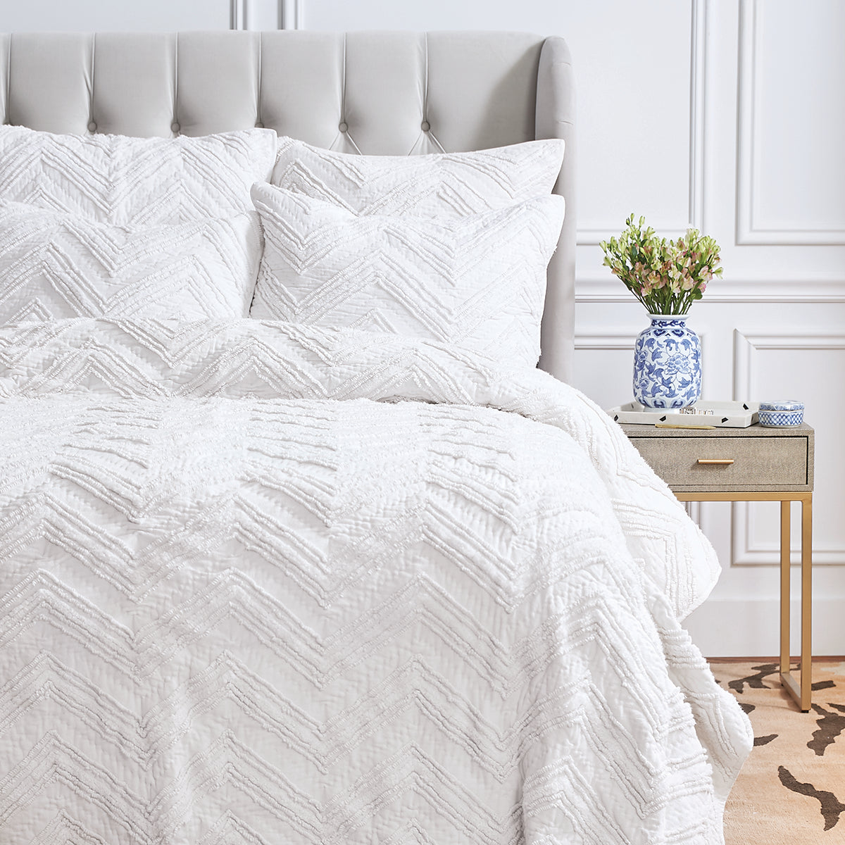 Candlewick Dove Euro Sham