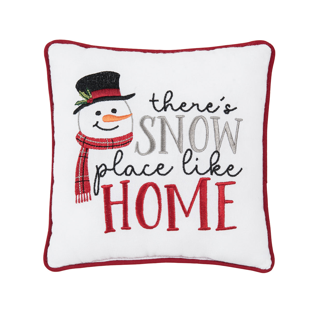 Snow Place Like Home Mini Pillow