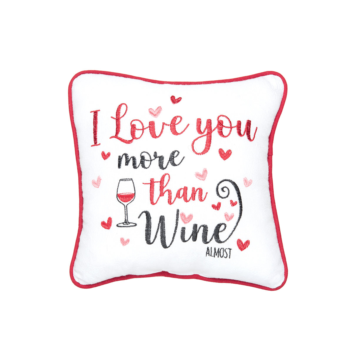 More Than Wine Mini Pillow