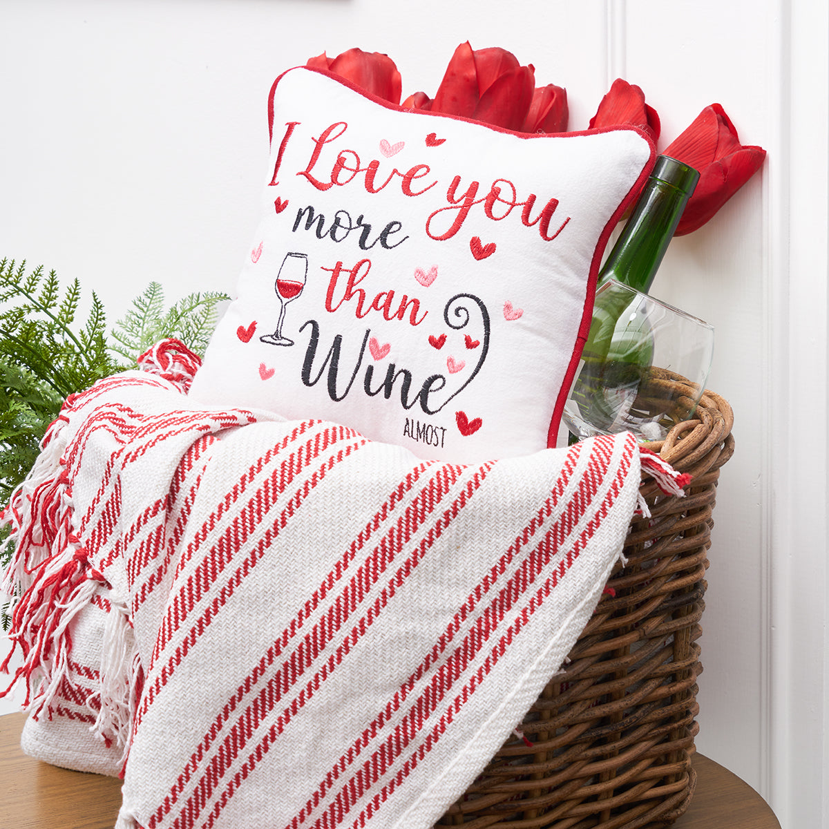 More Than Wine Mini Pillow