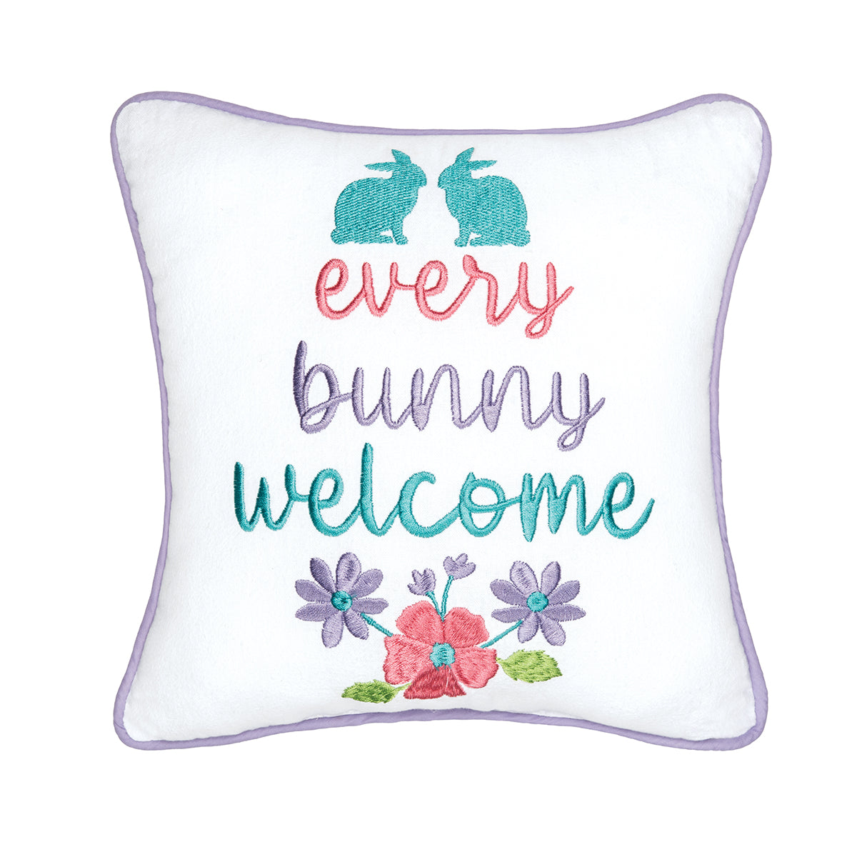 Every Bunny Welcome Mini Pillow