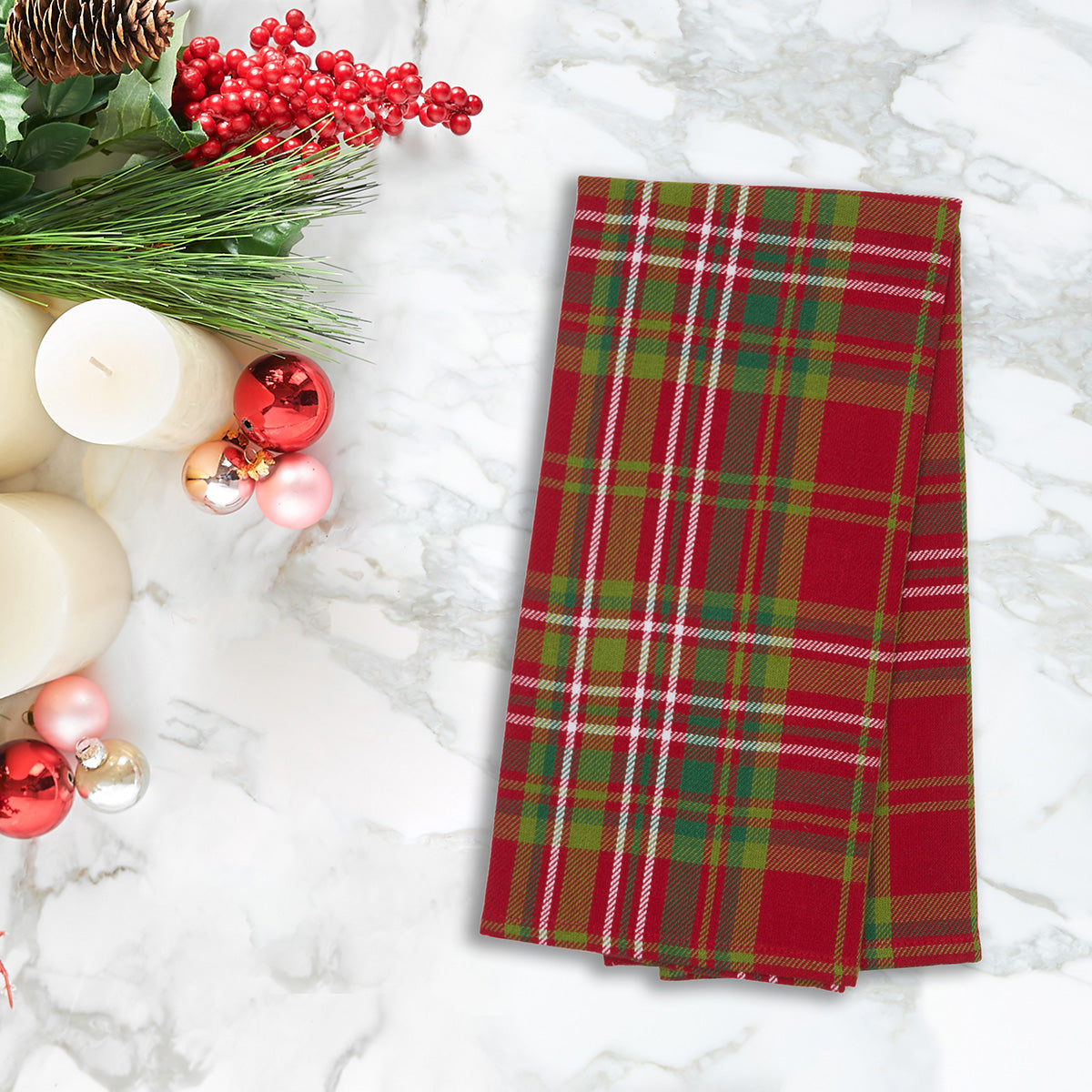 Jonah Plaid Kitchen Towel