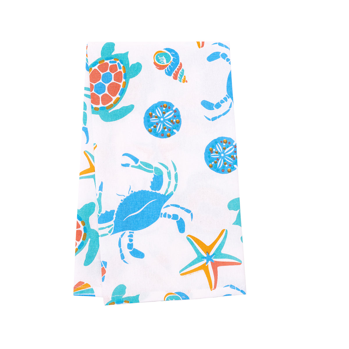 Caraway Coral Kitchen Towel