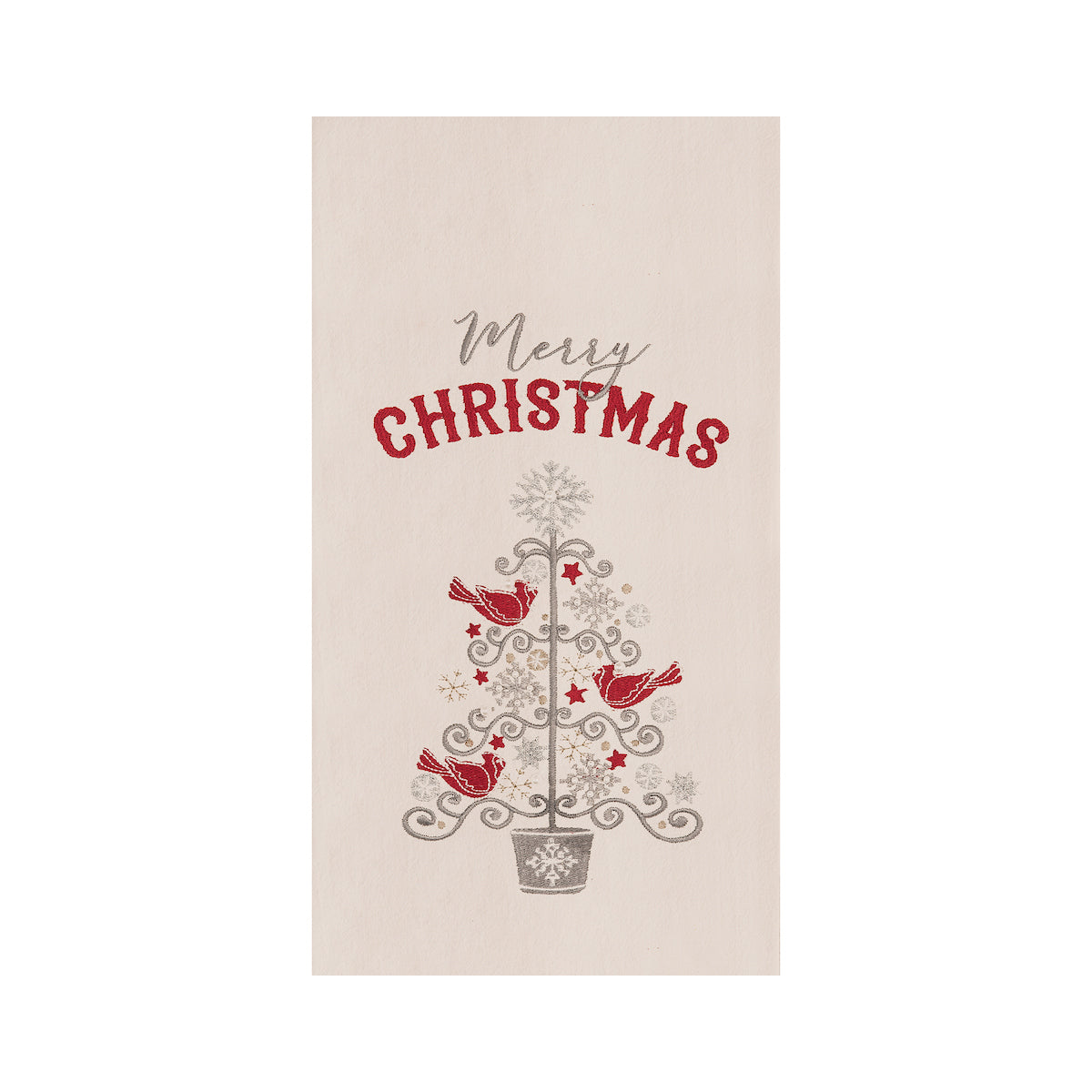 Merry Christmas Tree Kitchen Towel