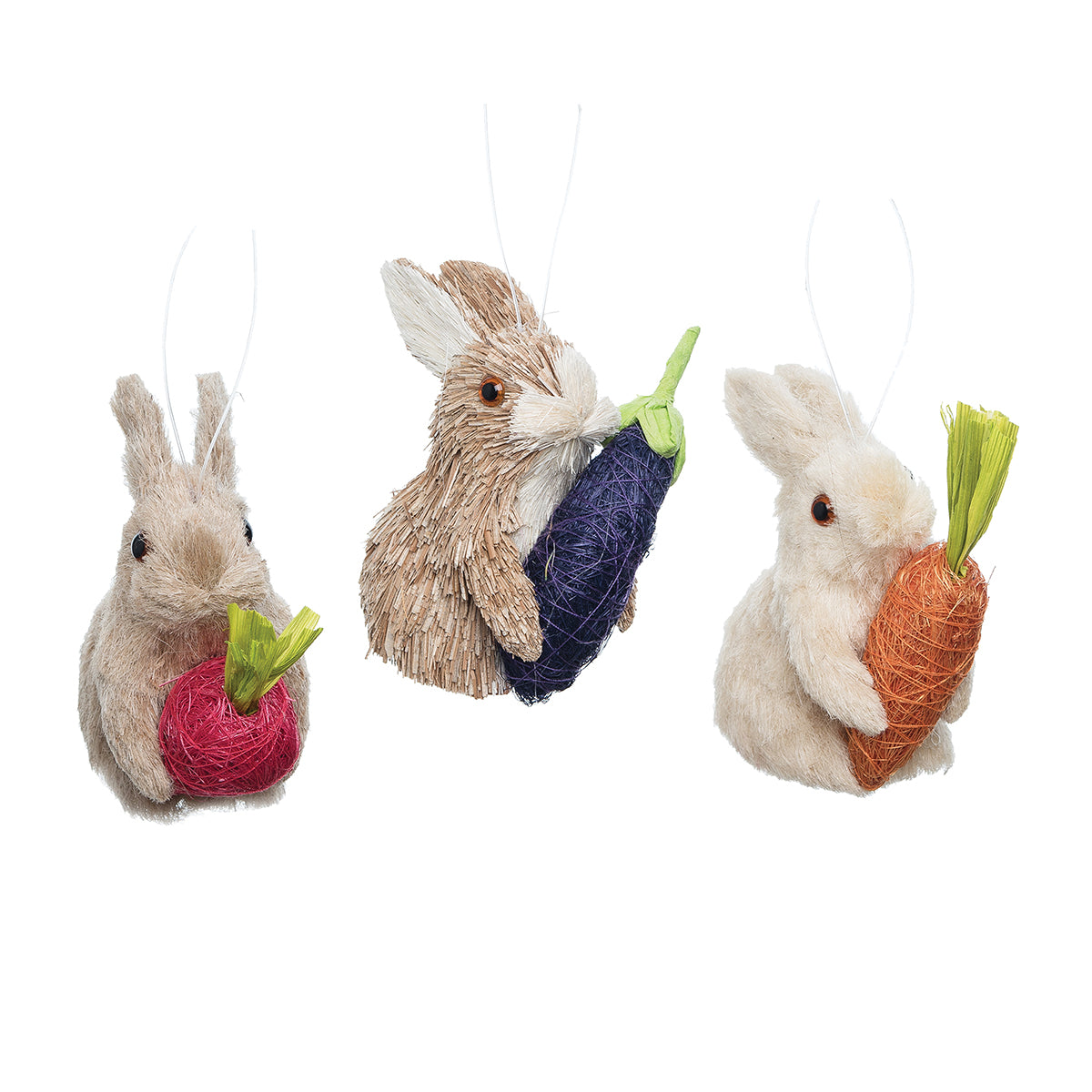 Rabbit Ornament Set