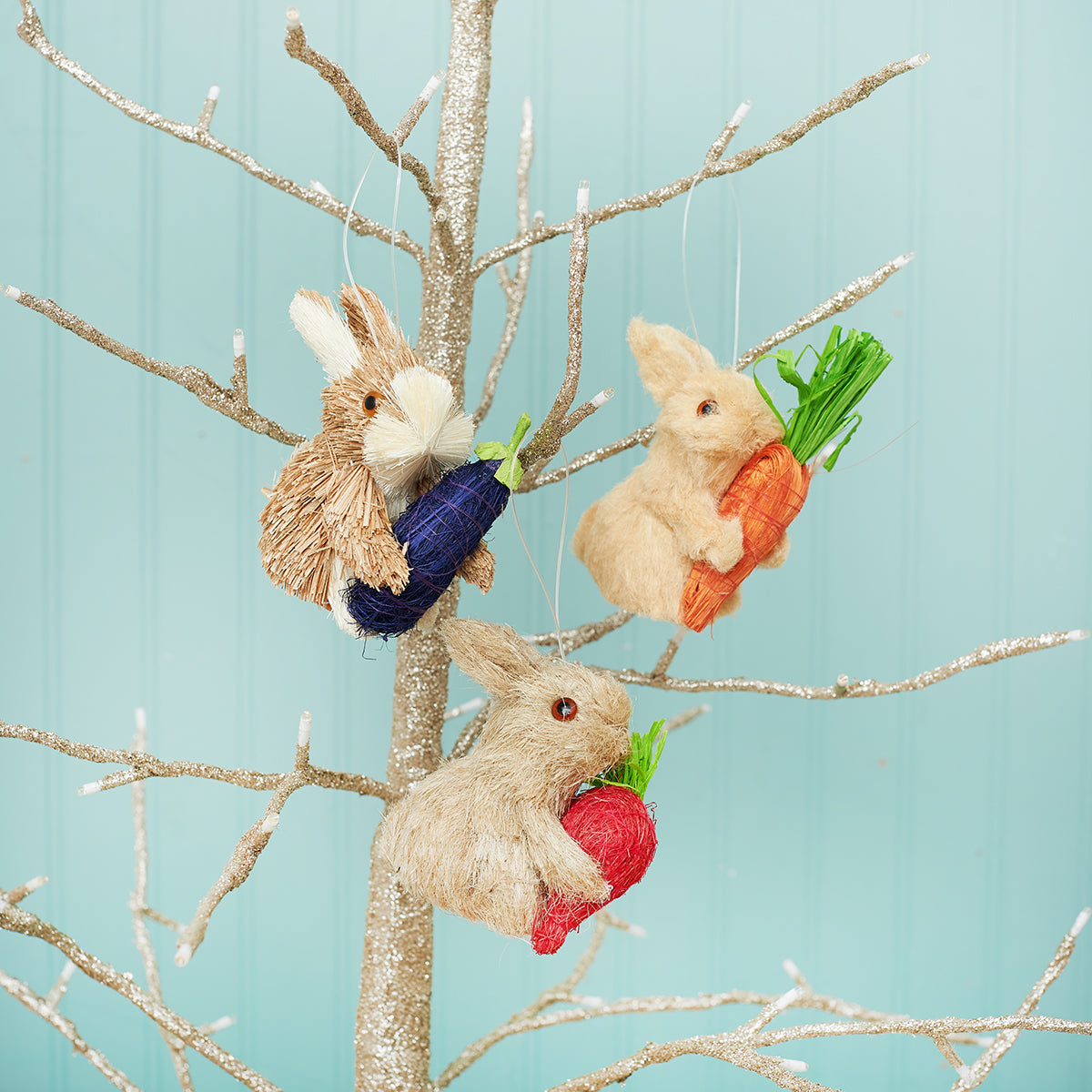 Rabbit Ornament Set