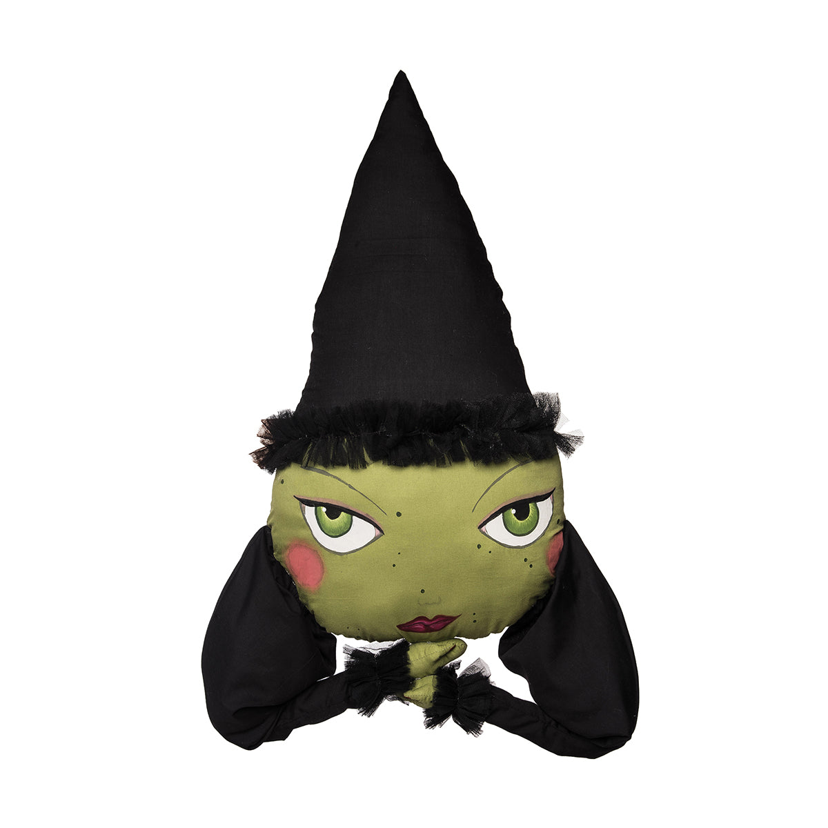 Resting Witch Face Figure
