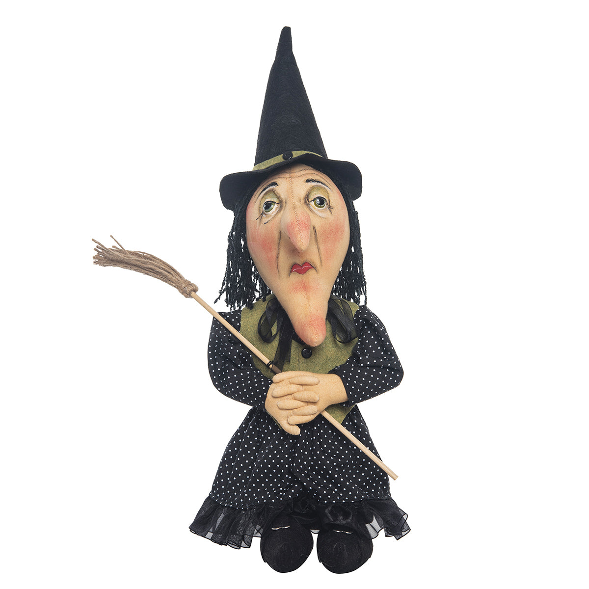 Zinnia Witch Figurine