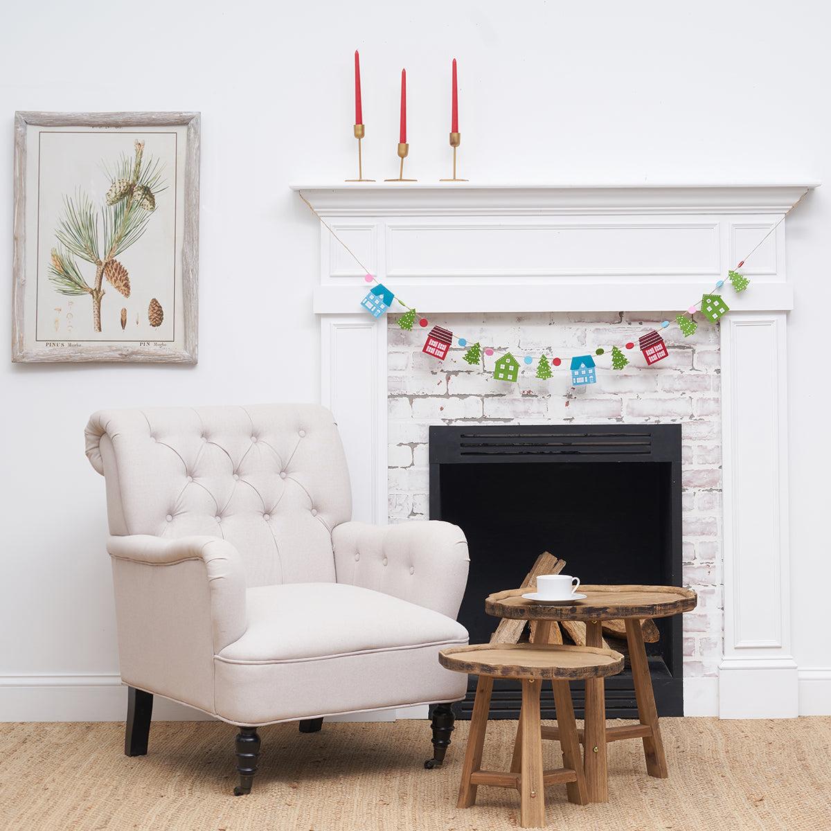 Christmas Village Garland