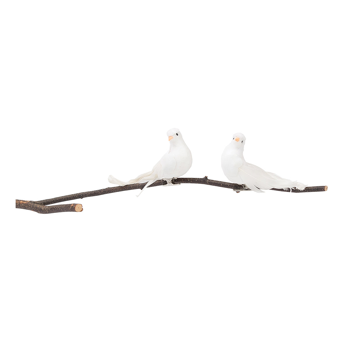 Dove Clip Ornaments, Set of 2