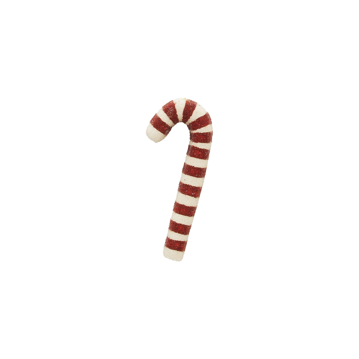 Medium Sugared Candy Cane Ornament