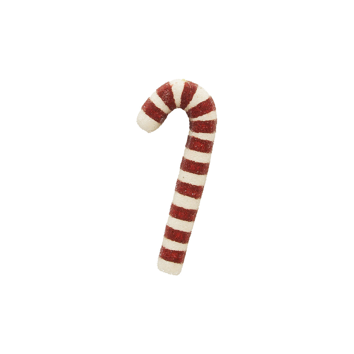 Large Sugared Candy Cane Ornament