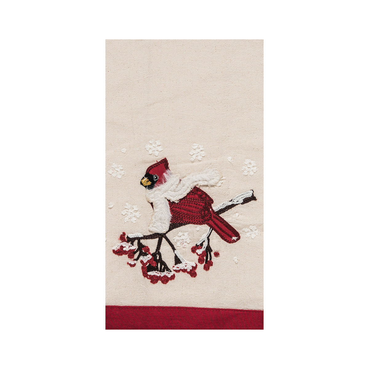 Cozy Cardinal Kitchen Towel