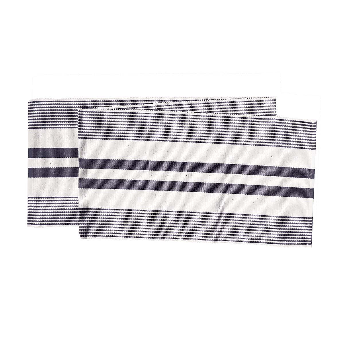 Classic Stripes Black Table Runner