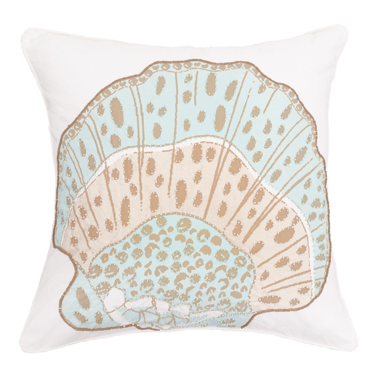 Amber Sands Shell Pillow