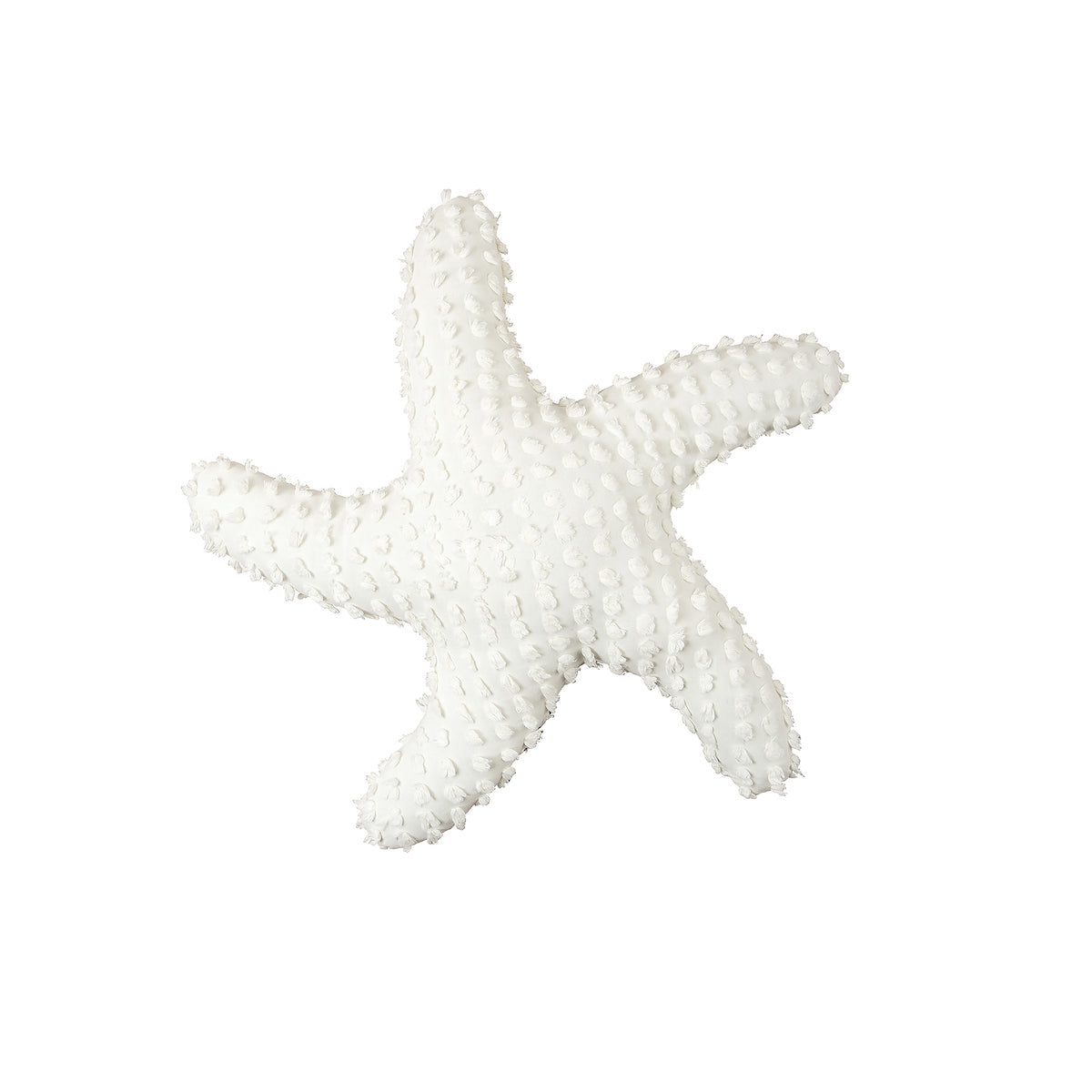 White Starfish Shaped Pillow