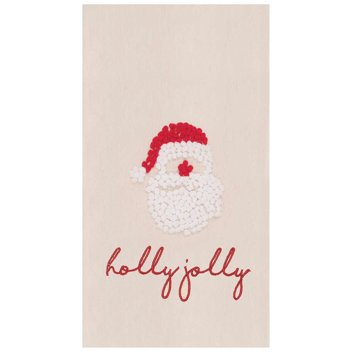 Holly Jolly Santa Kitchen Towel