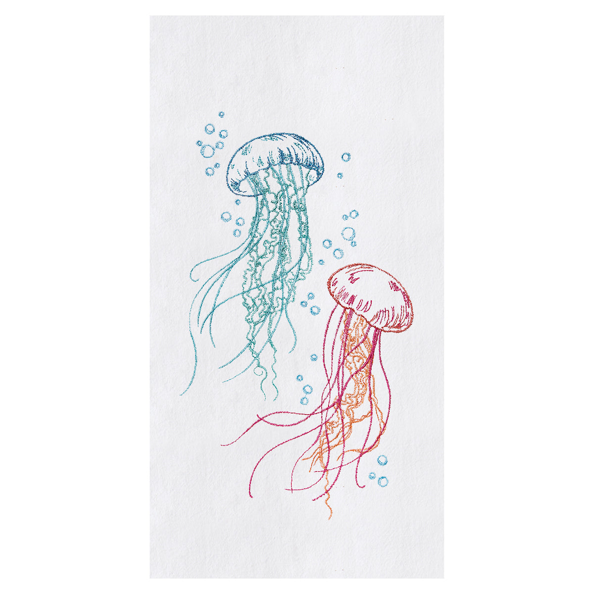Jellyfish Bubbles Kitchen Towel