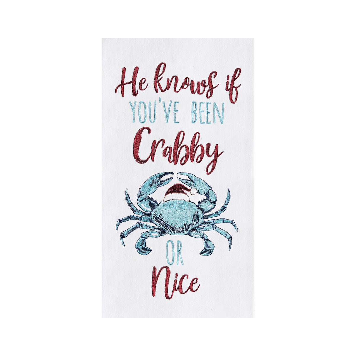 Crabby Or Nice Kitchen Towel