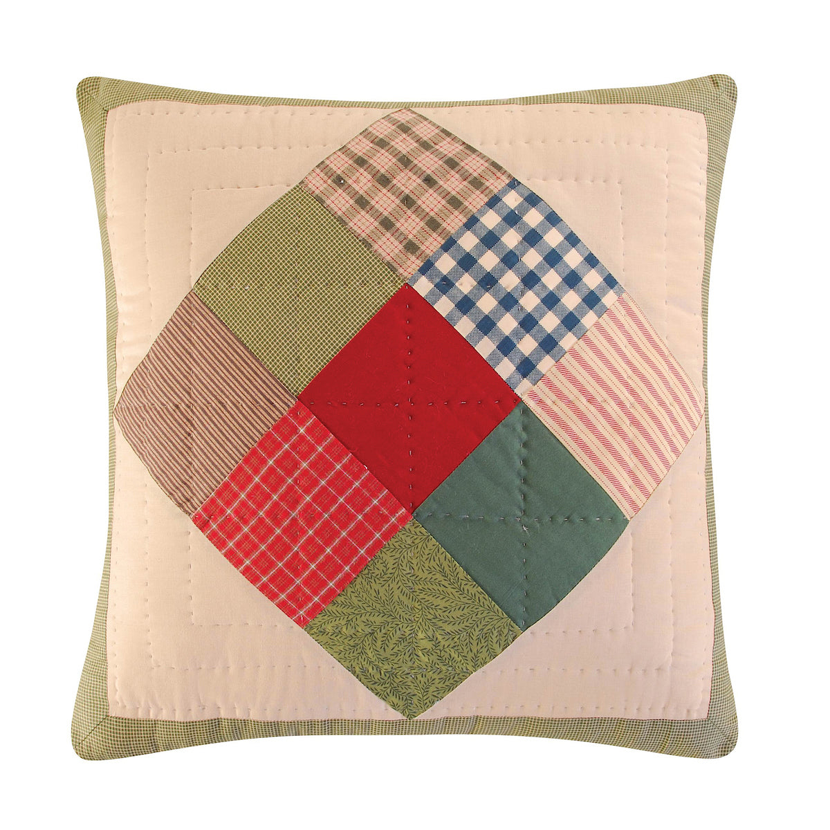 Patch Pinecone Pillow