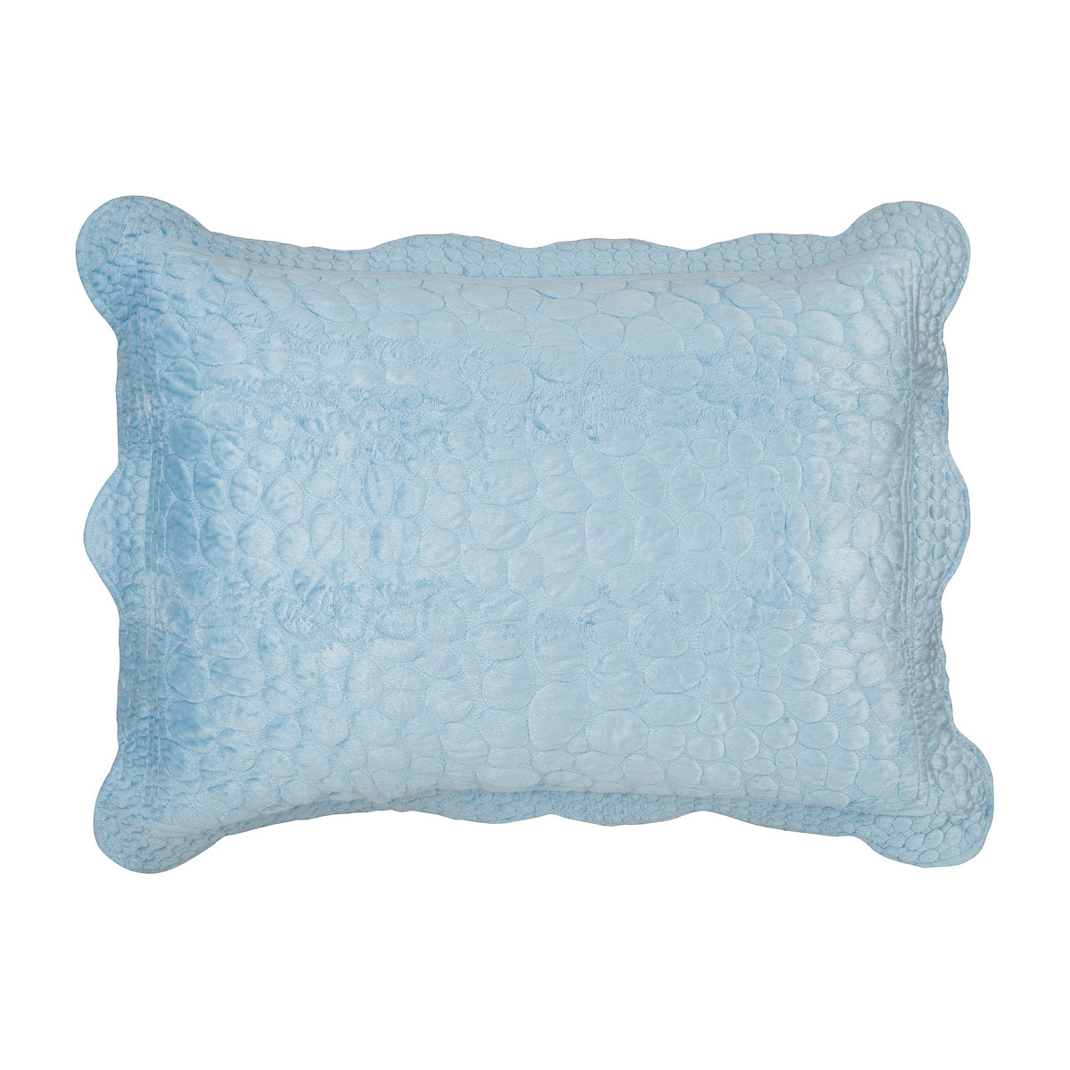 Pebbles Blue Standard Sham