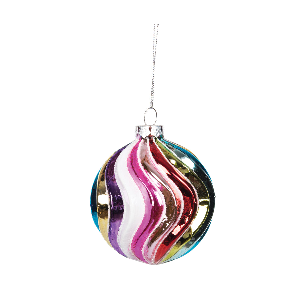 boho swirl ornament