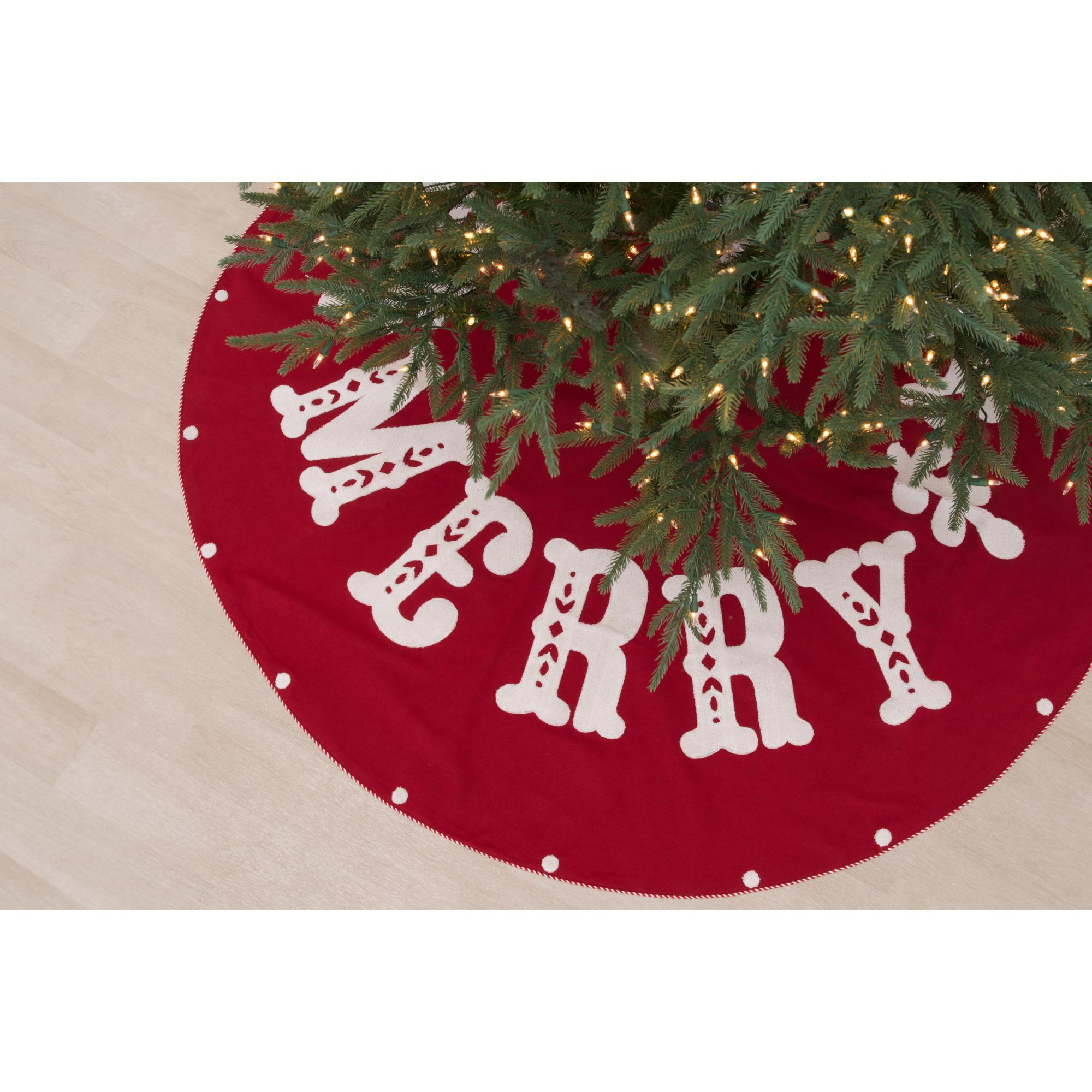nordic merry tree skirt