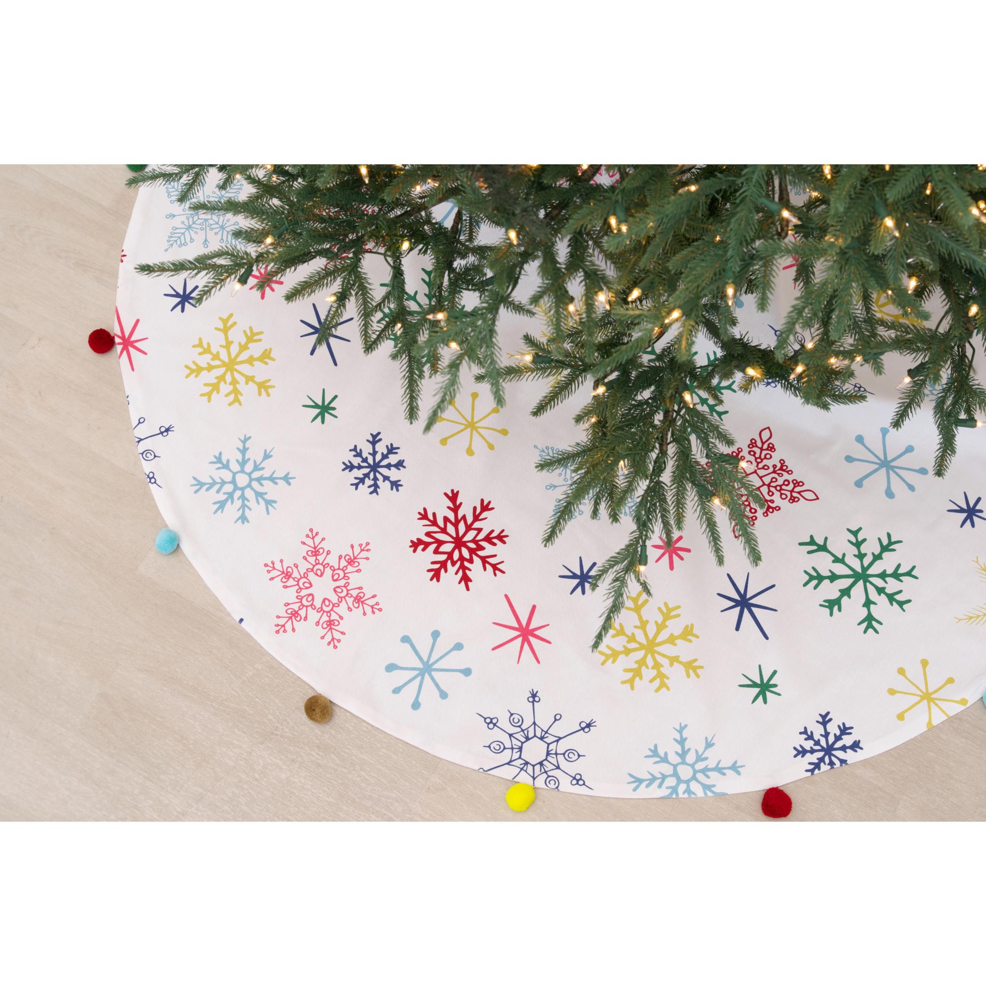 boho christmas tree skirt