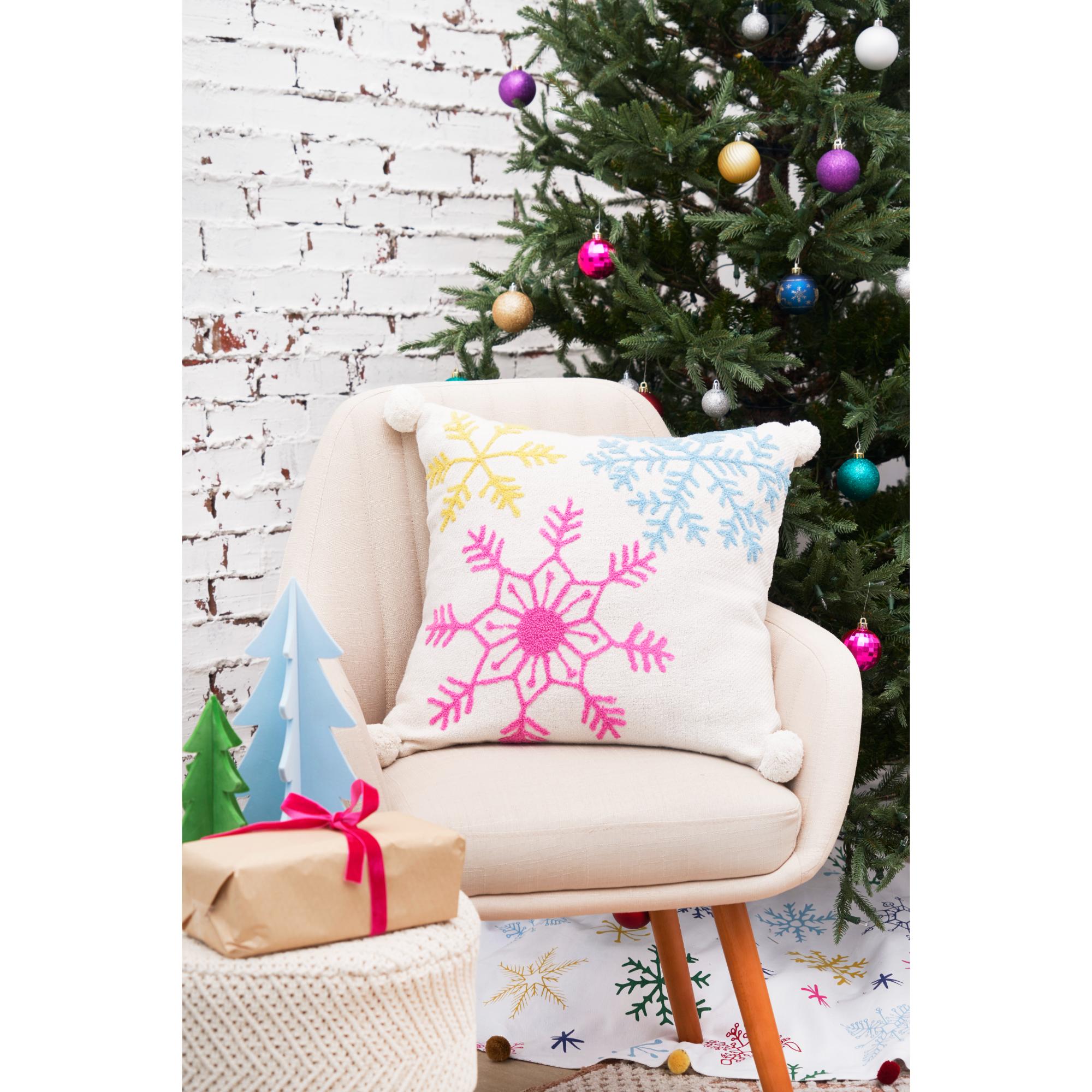 boho christmas pillow