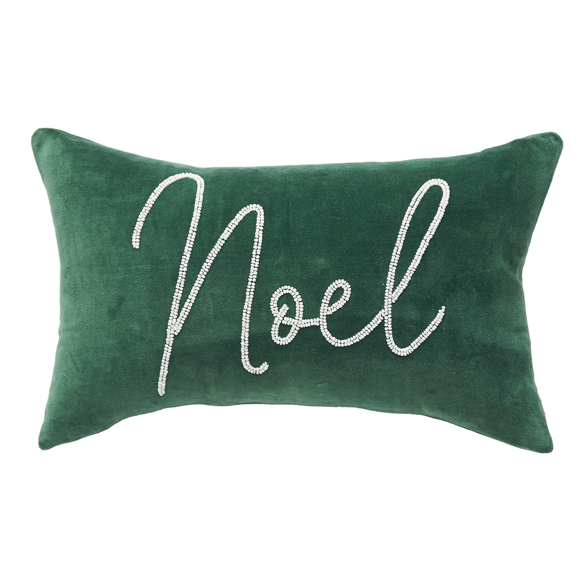 noel jungle velvet pillow