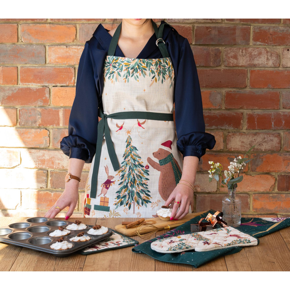 A woodland tales apron.
