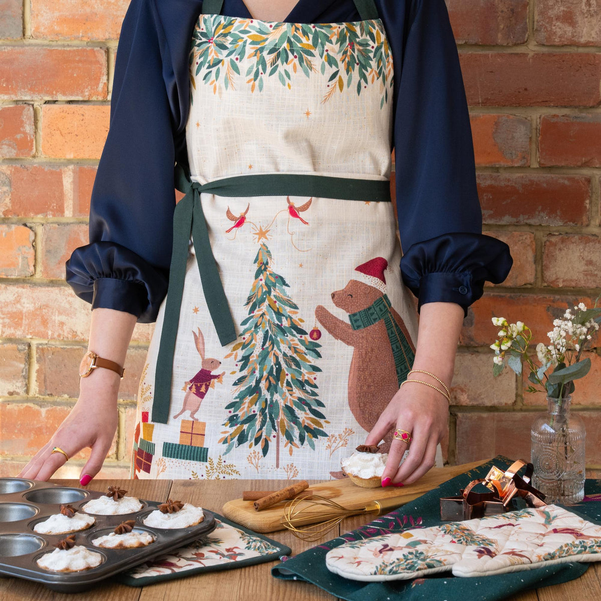 A woodland tales apron.