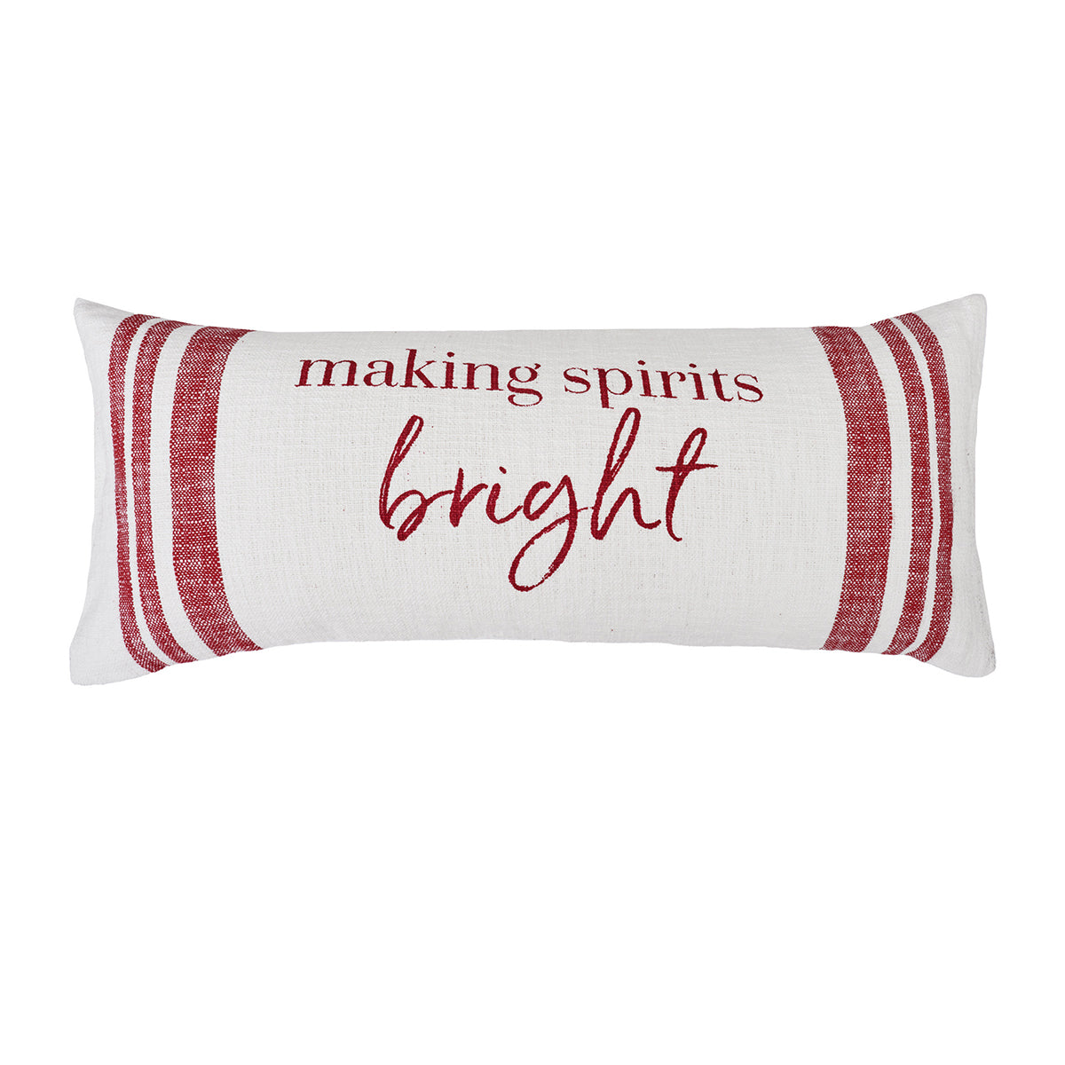 morgan making spirits bright pillow