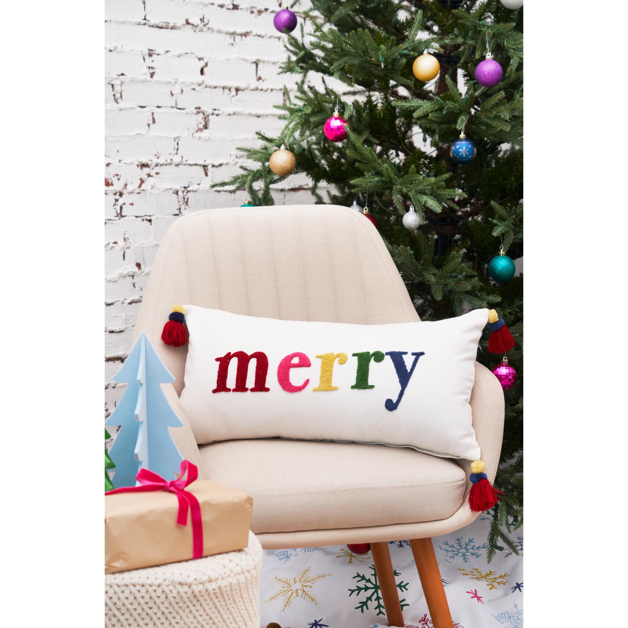 boho merry pillow