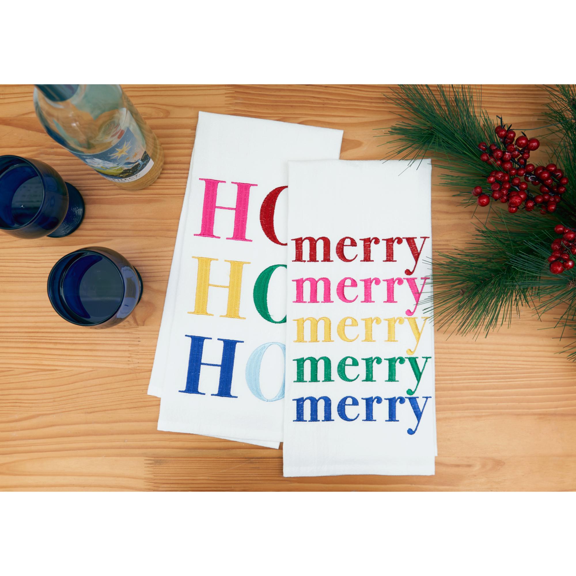 boho merry towel
