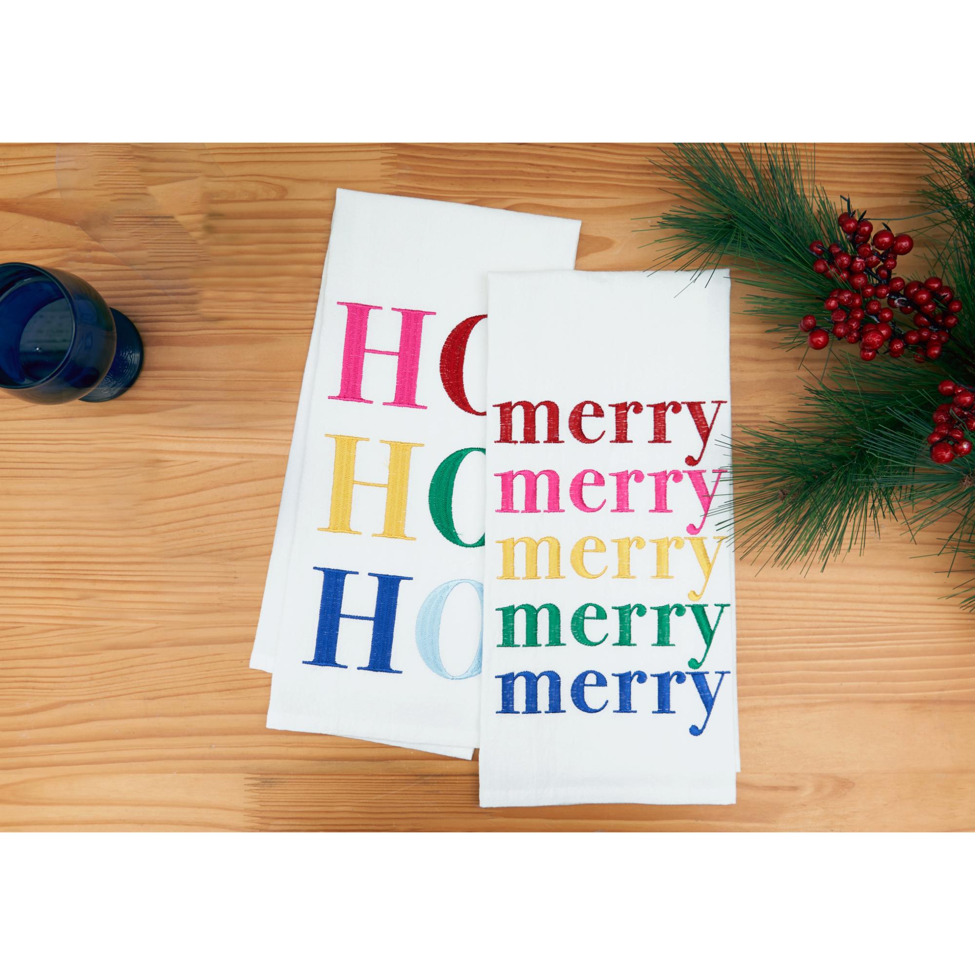 boho ho ho ho towel