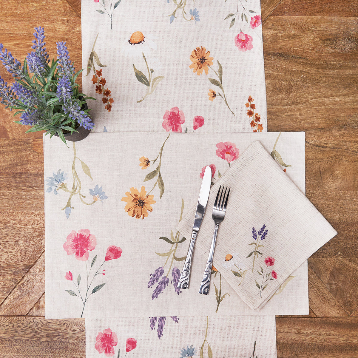 April Showers Table Linens