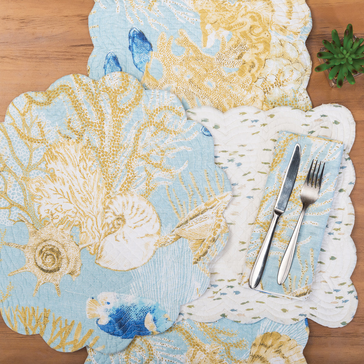 Belmont Reef Table Linens
