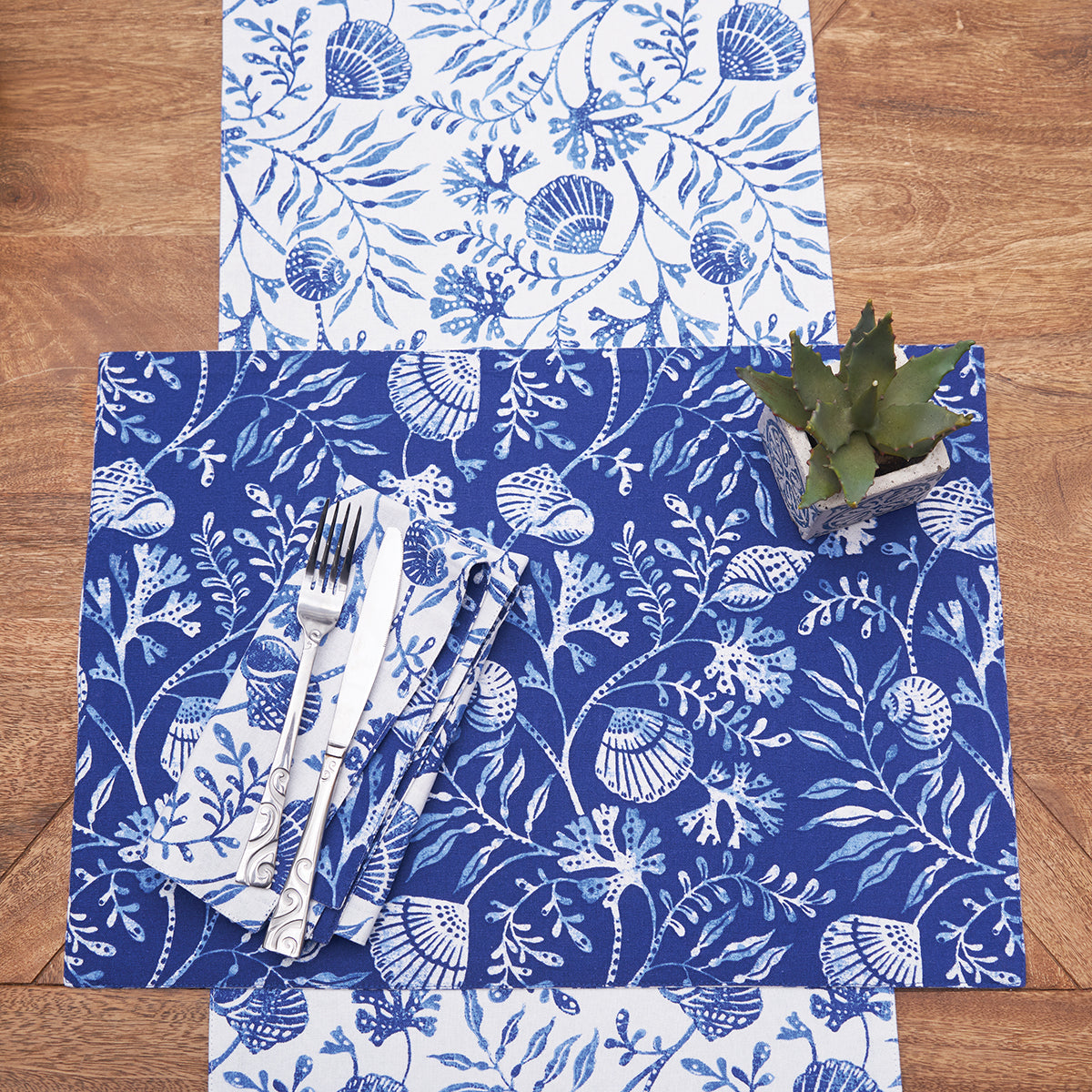 Blue Reef Table Linens