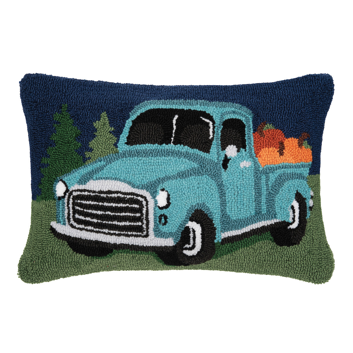 Pumpkin Truck Pillow