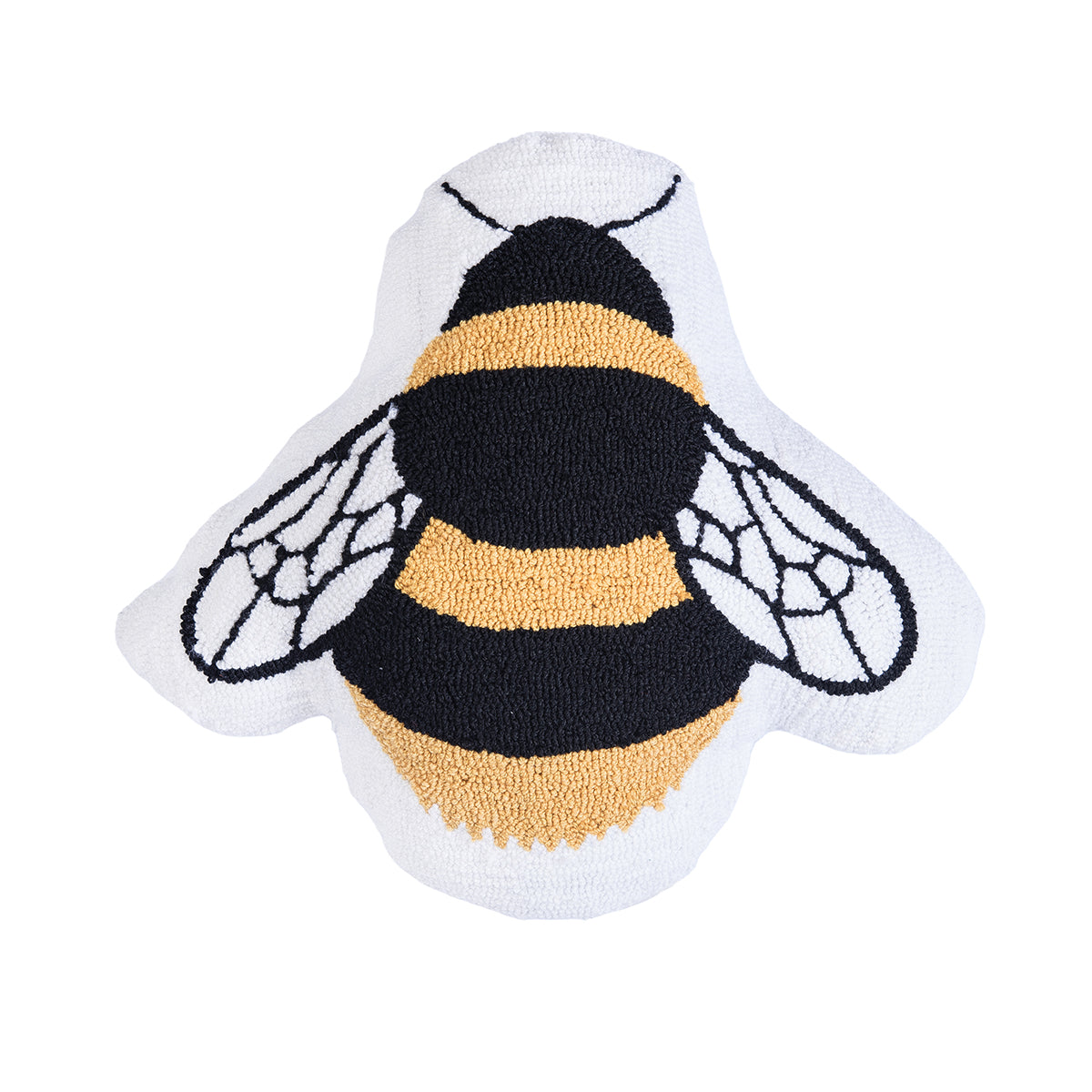 Bumble Bee Hooked Shaped Pillow
