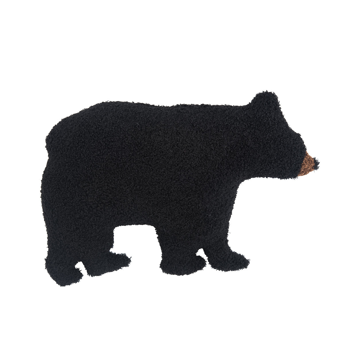 Black Bear Shaped Pillow
