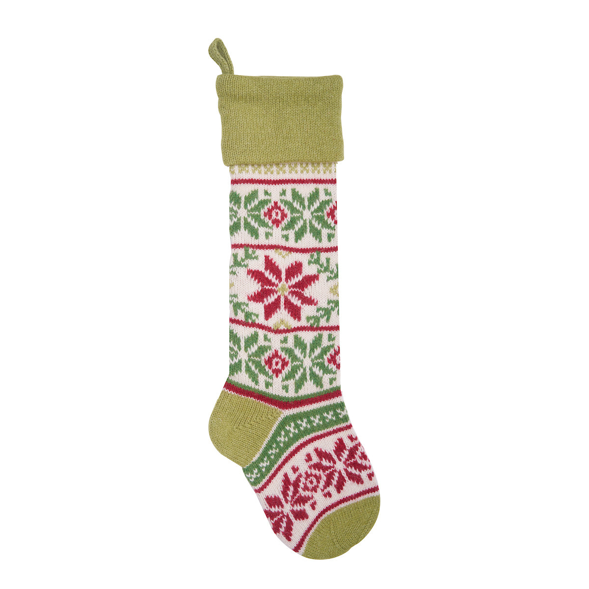Woodland Deer Knit Stocking