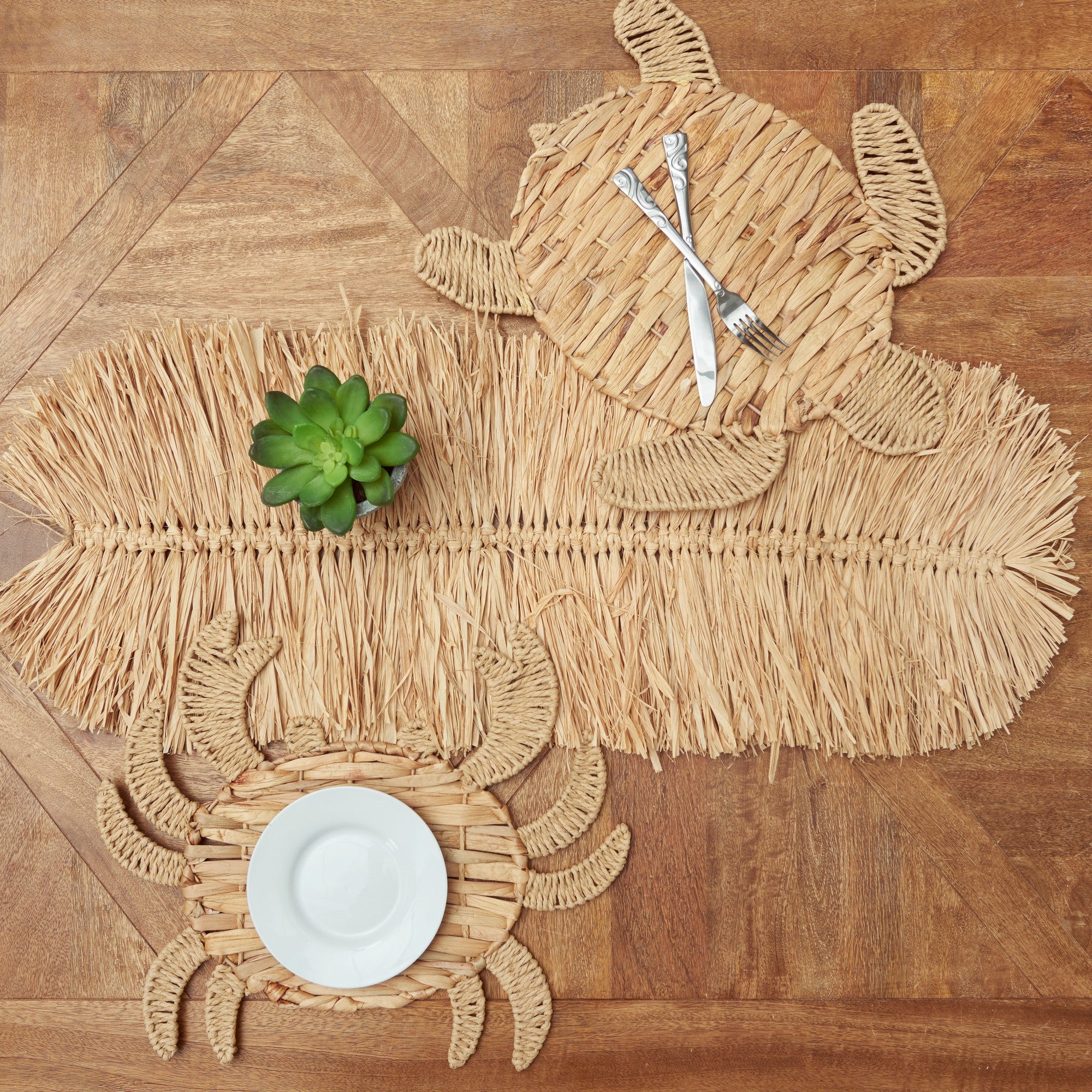 Seagrass Fringe Runner