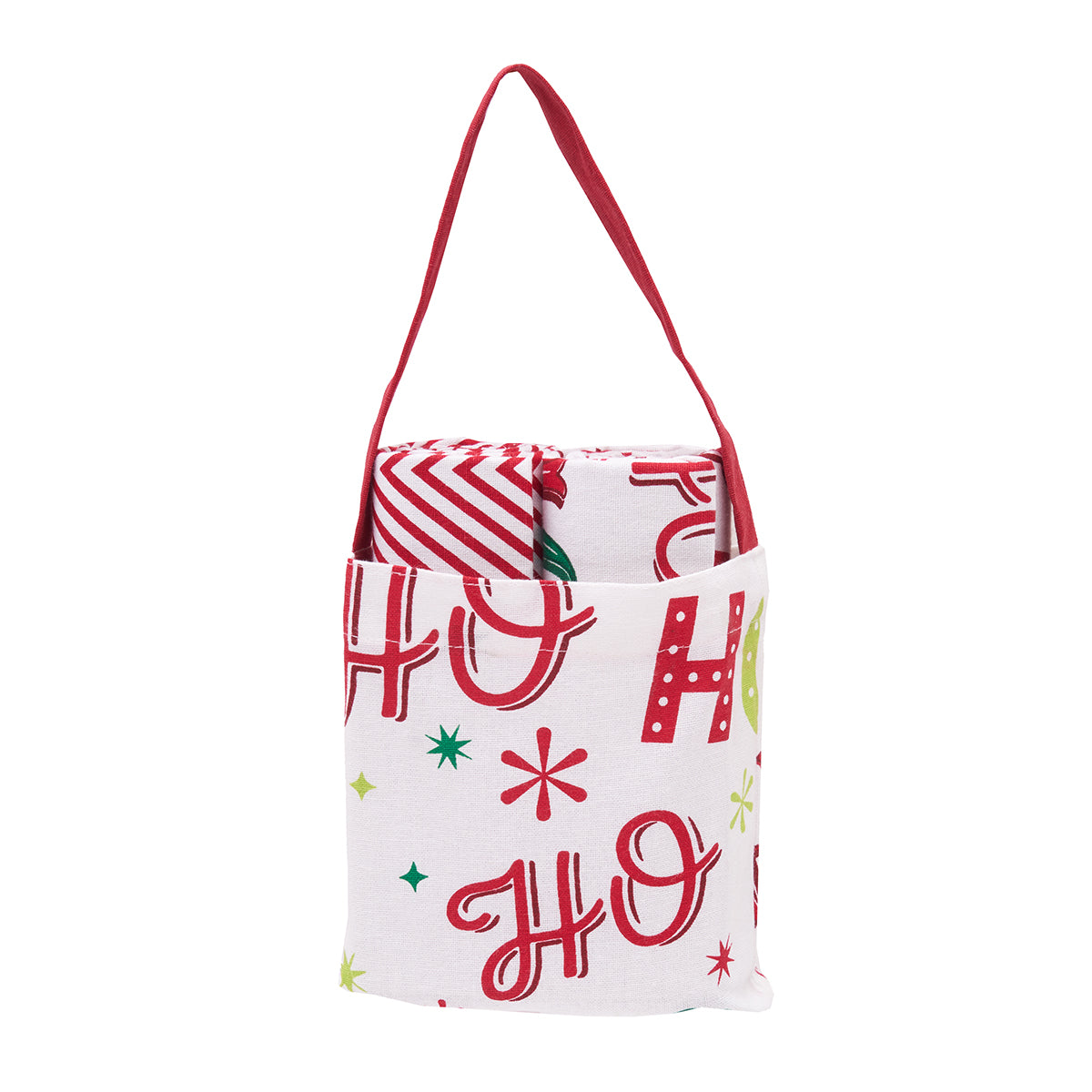 Ho Ho Ho Kitchen Towel & Bag Set