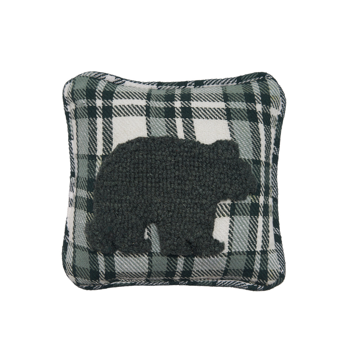 Bear Hooked Mini Pillow