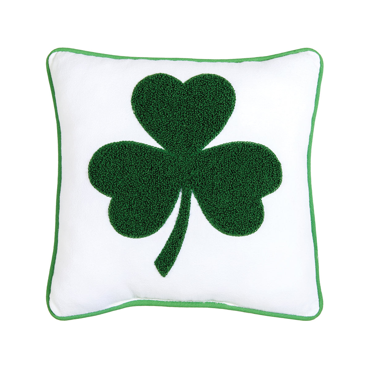Three Leaf Clover Mini Pillow