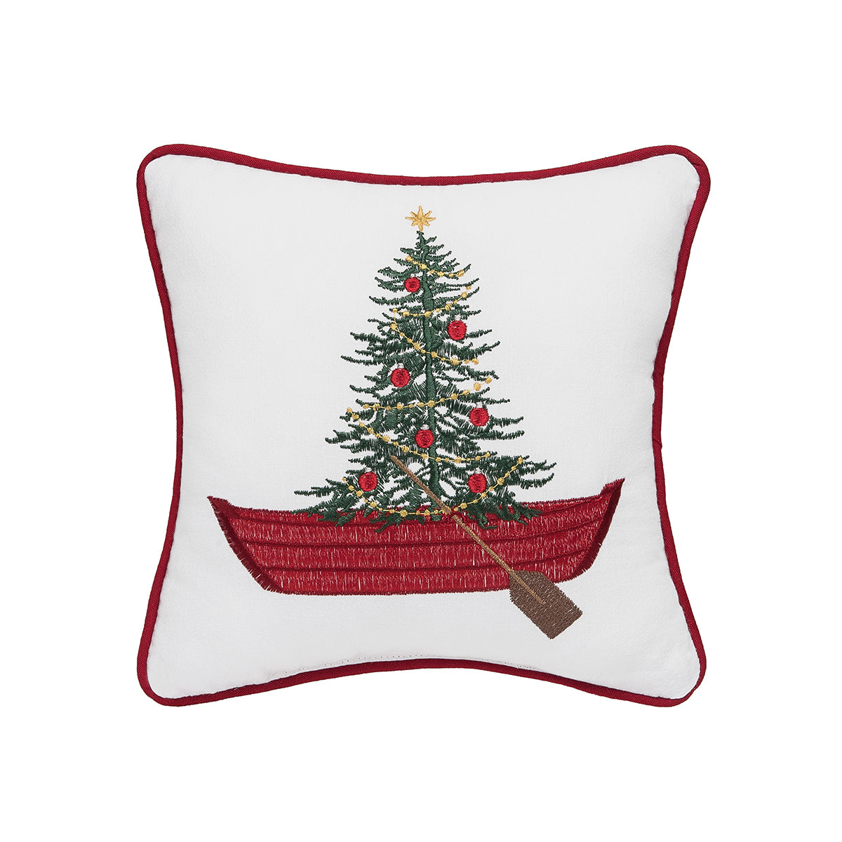 Deck The Hulls Mini Pillow